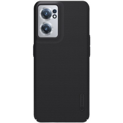Nillkin Frosted Shield OnePlus Nord CE 2 melns plastmasas futrālis | Vacins.lv