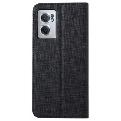 OnePlus Nord CE 2 „Vili“ atvērams melns ādas maciņš | Vacins.lv