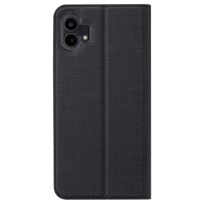 Nothing Phone 1 5G „Vili“ открываемый чёрный чехол - книжка | Vacins.lv