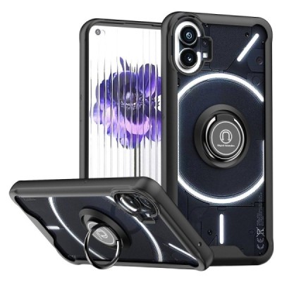 Nothing Phone 1 „Fashion“ Kickstand cieta silikona (TPU) dzidrs apvalks | vacins.lv