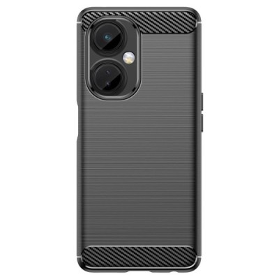 OnePlus Nord CE 3 Lite 5G „Carbon“  (TPU) твердый силиконовый чехол - чёрный | Vacins.lv