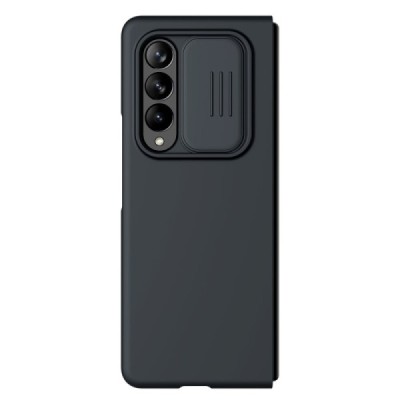 Samsung Galaxy Z Fold3 5G (F926B) „Nillkin“ CamShield Silky чёрный чехол с защитой камеры | Vacins.lv