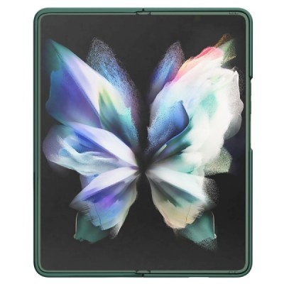 Samsung Galaxy Z Fold3 5G (F926B) „Nillkin“ CamShield Silky зелёный чехол с защитой камеры | Vacins.lv
