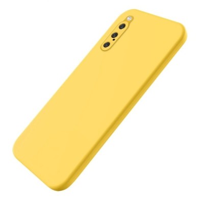 Sony Xperia 10 V Shell (TPU) твердый силиконовый чехол - жёлтый | Vacins.lv