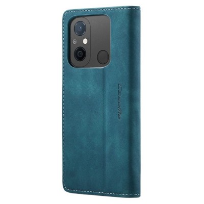Xiaomi Redmi 12C (11A) CaseMe Retro открываемый зелёный кожаный чехол - книжка | Vacins.lv