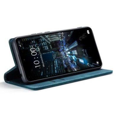 Xiaomi Redmi 12C (11A) CaseMe Retro открываемый зелёный кожаный чехол - книжка | Vacins.lv