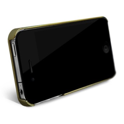 „Leshine“ auksinis Apple iPhone 4S dėklas - širdelės (dėkliukas, nugarėlė) / Priedai.lt