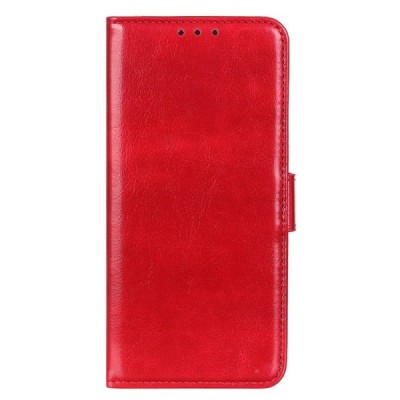 Sony Xperia 1 V atvēramais ādas sarkans maciņš (maks) | Vacins.lv