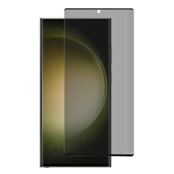 „Imak“ Tempered Glass melns ekrāna aizsargstikls 0.26 mm - privāta (Galaxy S23 Ultra)