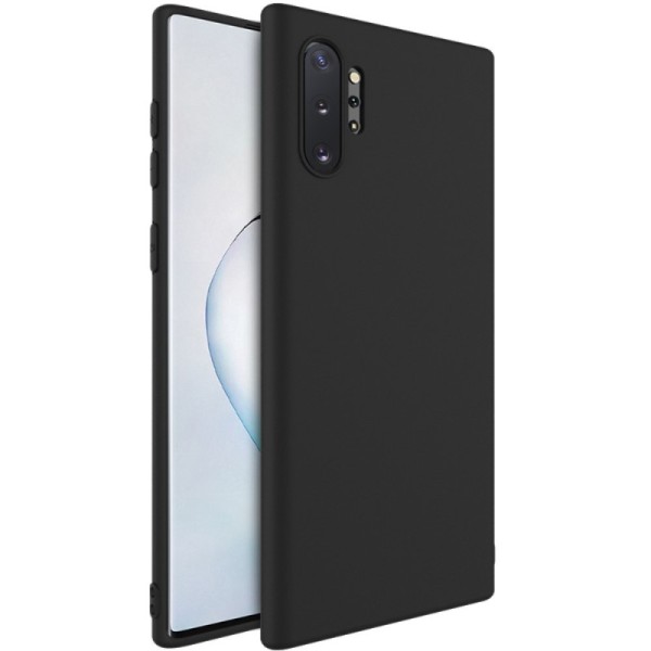 Твердый силиконовый чехол „Imak“ (TPU) - чёрный (Galaxy Note 10+)