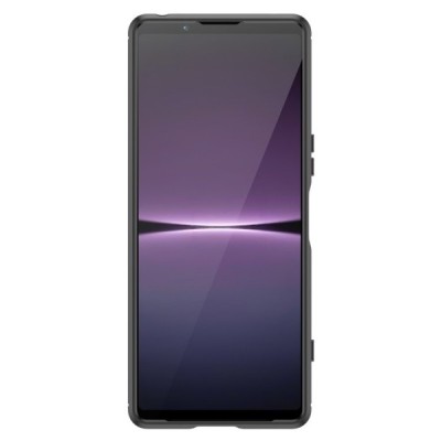 Sony Xperia 1 V „Carbon“ (TPU) твордий, черный силиконовый чехол | Vacins.lv