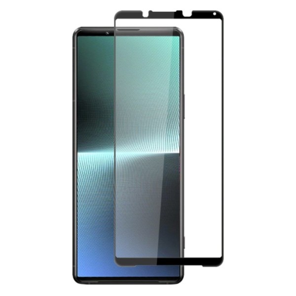 „Mocolo“ 2.5D Tempered Glass ekrāna aizsargstikls 0.26 mm - melns (Xperia 1 V)
