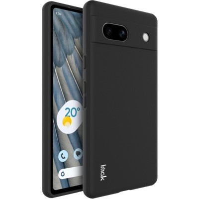 Google Pixel 7A „Imak“ твердый силиконовый чехол TPU - чёрный | Vacins.lv