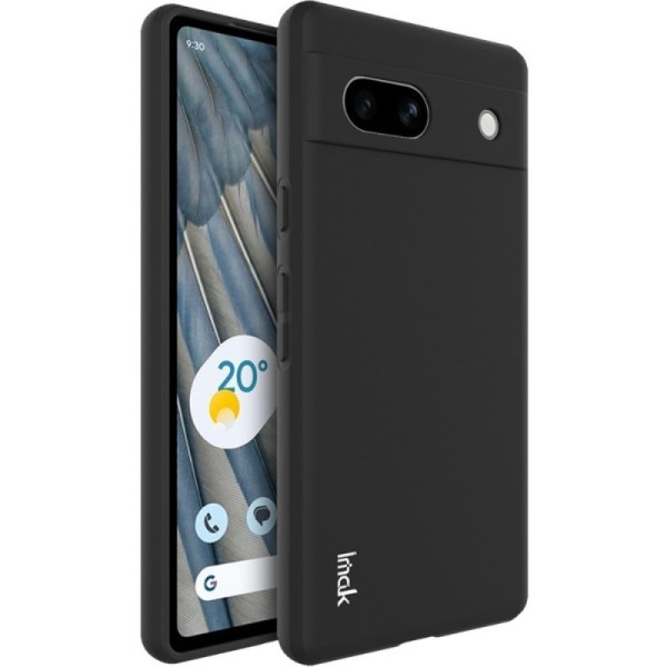 „Imak“ cieta silikona (TPU) apvalks - melns (Pixel 7A)
