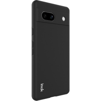 Google Pixel 7A „Imak“ cieta silikona (TPU) melns apvalks | vacins.lv