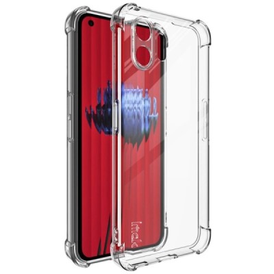 Nothing Phone 2 Imak pastiprinātas aizsardzības cieta silikona (TPU) dzidrs vāciņš | Vacins.lv