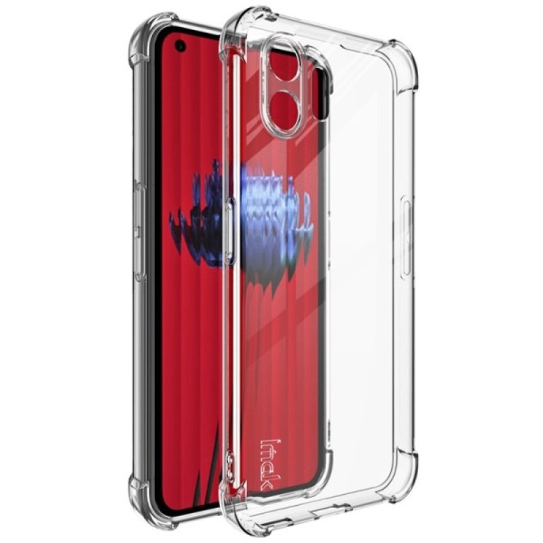„Imak“ pastiprinātas aizsardzības cieta silikona (TPU) vāciņš - dzidrs (Nothing Phone 2)