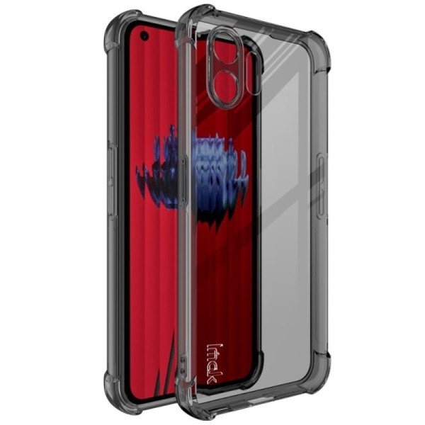 „Imak“ pastiprinātas aizsardzības cieta silikona (TPU) vāciņš - pelēks (Nothing Phone 2)