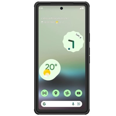Nillkin Frosted Shield Google Pixel 7A черный пластиковый чехол | Vacins.lv