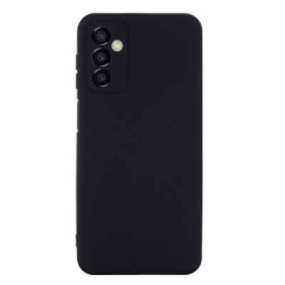 Samsung Galaxy M23 (SM-M236B, SM-E236B) Shell твердый силиконовый чехол - чёрный | Vacins.lv