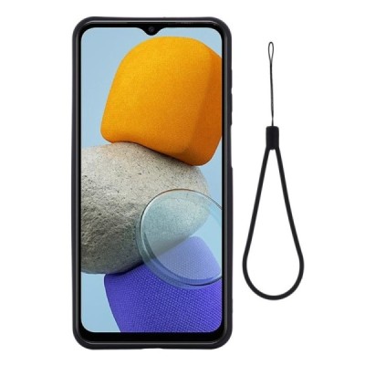 Samsung Galaxy M23 (SM-M236B, SM-E236B) Shell твердый силиконовый чехол - чёрный | Vacins.lv