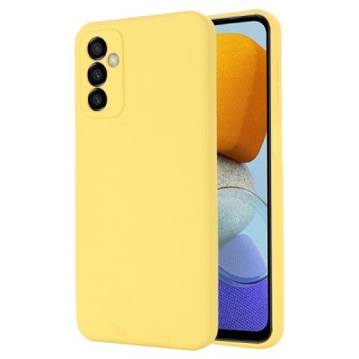 Samsung Galaxy M23 (SM-M236B, SM-E236B) „Shell“ cieta silikona (TPU) dzeltens apvalks | vacins.lv