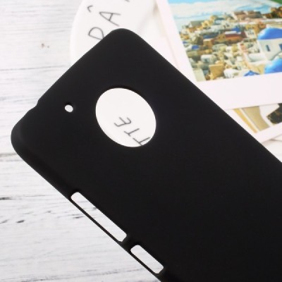 Motorola Moto G 5 kartos (Gen 5) plastmasas melns futrālis | Vacins.lv