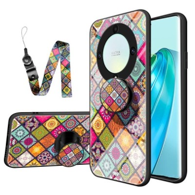 Huawei Honor X9a „Pattern“ cieta silikona (TPU) krāsains apvalks | Vacins.lv