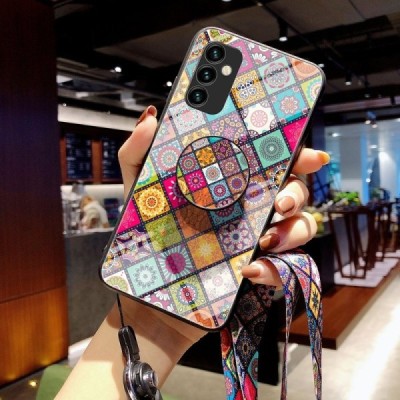 Samsung Galaxy M23 (SM-M236B, SM-E236B) „Pattern“ cieta silikona (TPU) krāsains apvalks | Vacins.lv