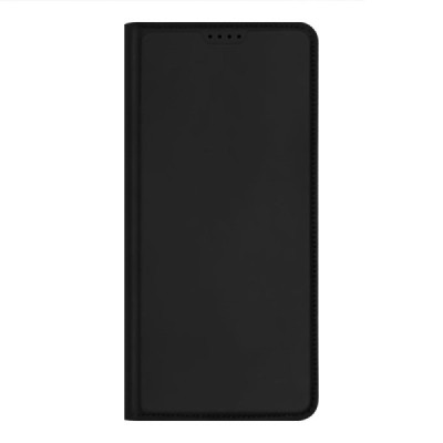 „Dux Ducis“ Skin Google Pixel 7A открываемый чёрный кожаный чехол - книжка | Vacins.lv