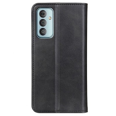 Samsung Galaxy M23 (SM-M236B, SM-E236B) „Split“ sērijas melns atvērams maciņš, maks | Vacins.lv