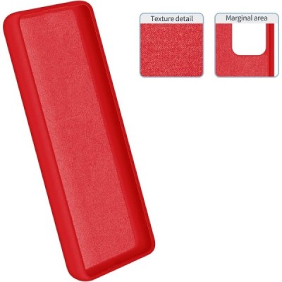 Xiaomi Redmi Note 12 Turbo (Poco F5 5G) „Shell“ cieta silikona (TPU) sarkans apvalks | vacins.lv
