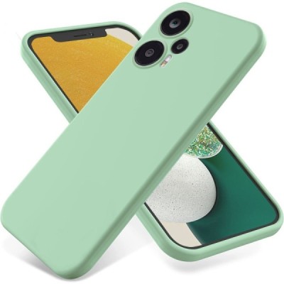 Xiaomi Redmi Note 12 Turbo (Poco F5 5G) „Shell“ cieta silikona (TPU) zaļš apvalks | Vacins.lv