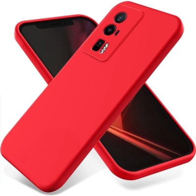 Xiaomi Poco F5 Pro Shell (TPU) твердый силиконовый чехол - красный | Vacins.lv