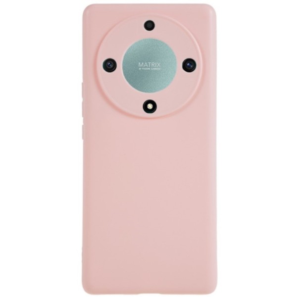 Твердый силиконовый чехол (TPU) - розовый (Honor X9a)