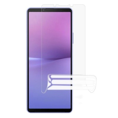 Sony Xperia 10 V Calans hidrogēla dzidra ekrāna aizsargplēve (pilnīgi aizsedzama) | Vacins.lv