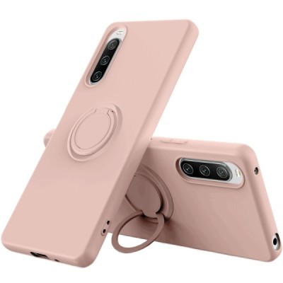 Sony Xperia 10 V „Ring“ Kickstand (TPU) rozs apvalks | vacins.lv