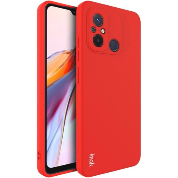 Твердый силиконовый чехол (TPU) "Imak" — красный (Redmi 12C)