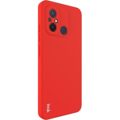 Твердый силиконовый чехол (TPU) "Imak" для Redmi 12C, красного цвета | Vacins.lv