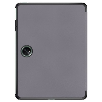 OnePlus Pad (Oppo Pad 2) открываемый серый кожаный чехол - книжка | Vacins.lv