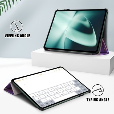 OnePlus Pad (Oppo Pad 2) atvēramais „Cosmo“ krāsains, maciņš | Vacins.lv