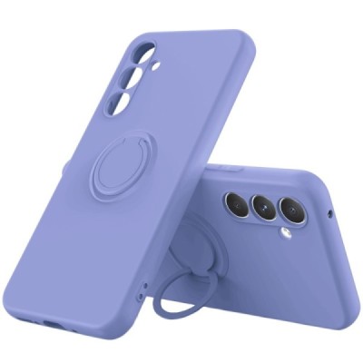 Samsung Galaxy A34 5G (SM-A346E) „Ring“ Kickstand (TPU) violeta apvalks | vacins.lv
