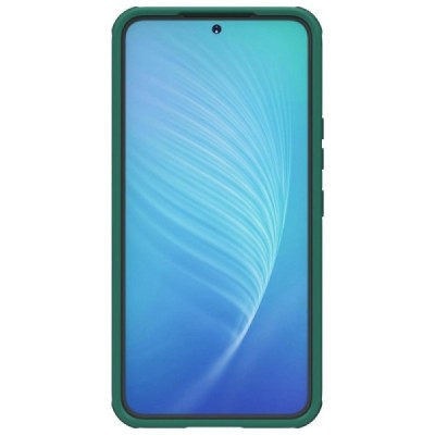 Samsung Galaxy S22 5G (SM-S901X) „Nillkin“ CamShield Pro зеленый чехол | Vacins.lv