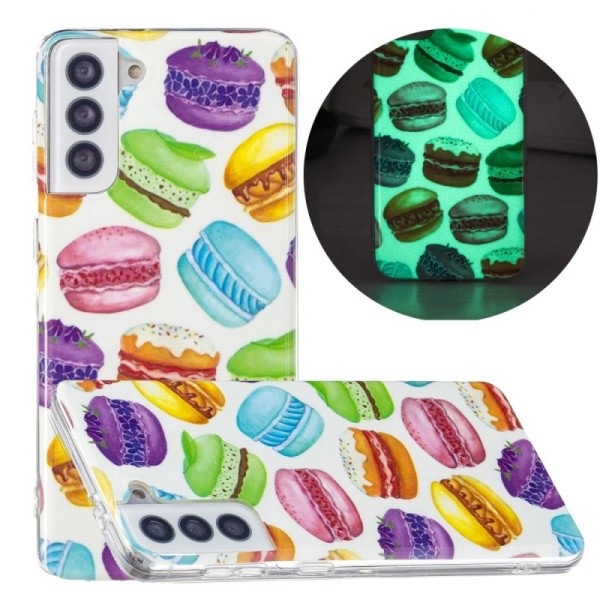 „Glow“ Macaroon cieta silikona (TPU) apvalks - krāsains (Galaxy S21 FE 5G)