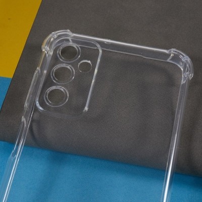 Улучшенная защита Samsung Galaxy M23 (SM-M236B, SM-E236B) прозрачный чехол из твердого силикона (TPU) | Vacins.lv
