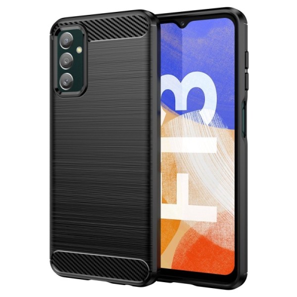 „Carbon“ cieta silikona (TPU) vāciņš - melns (Galaxy M23 / F23 / F13)