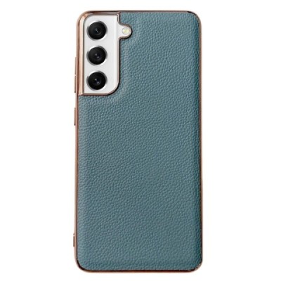 „Litchi“ Leather Samsung Galaxy S21 FE (Fan Edition) 5G светло-синего цвета чехол | Vacins.lv