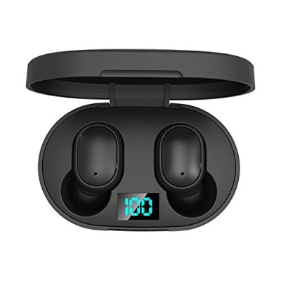 „TWS“ True Wireless E6S беспроводные оригинальные черные наушники | Vacins.lv