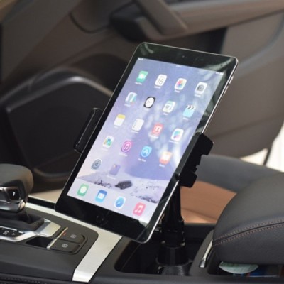 Planšetdatora autoturētājs iespējams stiprināt pie kausa vietā | Vacins.lv