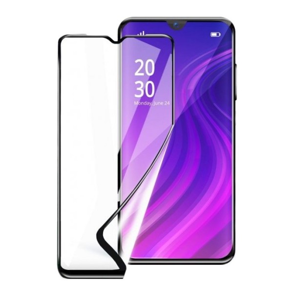 „Ceramics“ hibrīda ekrāna aizsargplēve (pilnīgi aizsedzama) - melna (Galaxy A14 5G / A14 4G)